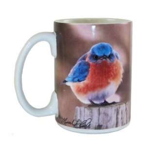    Micheal Smith The Mad Bluebird Blue Bird 15 oz Mug 