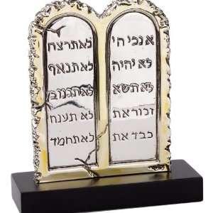  The Ten Commandments   Luchot   Sculpture Silver 925 