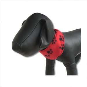  Pawz Fleece Dog Scarf in Red/Black: Pet Supplies