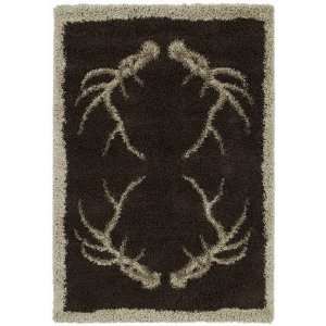   Aurora Painted Buck 02951 7 10 x 10 6 Area Rug: Home & Kitchen