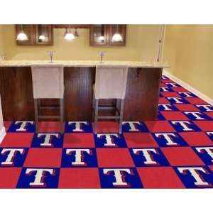  Texas Rangers MLB Team Logo Carpet Tiles: Sports 