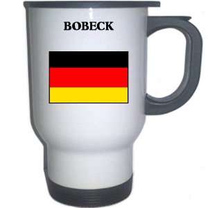  Germany   BOBECK White Stainless Steel Mug Everything 