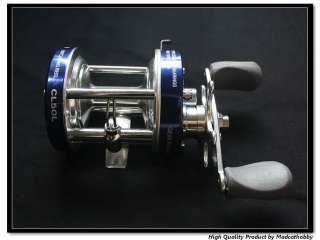   ball bearings high speed Baitcasting Reel 5.2:1 CL50L Blue  