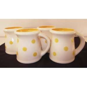  Ronnies Terramoto Ceramic, Coffee Mug, 10 ounce, Set of 4 