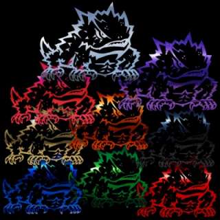 TCU Horned Frogs 8 2 Color Auto Window Stickers Decals  