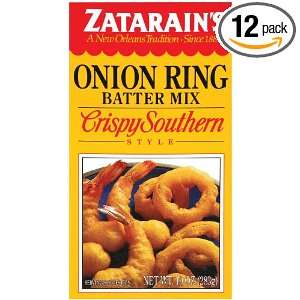 ZATARAINS Onion Ring and Tempura Batter, 10 Ounce (Pack of 12)