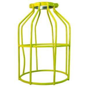   Dipped Metal Replacement Cages for Temporary Light Strings, Yellow