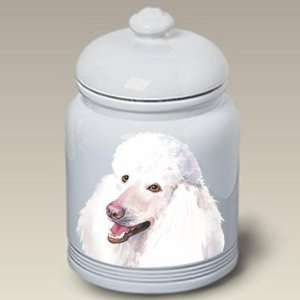 Poodle Dog Cookie Jar by Barbara Van Vliet