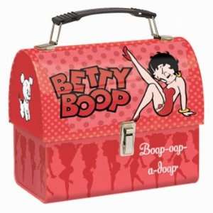  Betty Boop Dome Tin Tote Lunch Box LunchBox New Gift