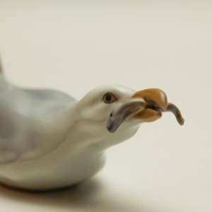 Small Early Bing & Grondahl Porcelain Bird & Seagull Figurines Hand 