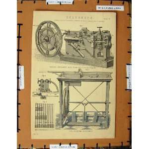  C1800 1870 Telegraph Writing Instruments Printing