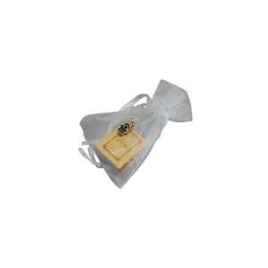  2.5x3 cm Tehillim in gold with a bag 