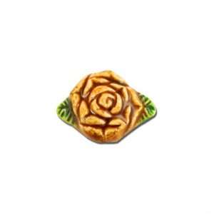  Teeny Tiny Gold Rose Beads: Arts, Crafts & Sewing