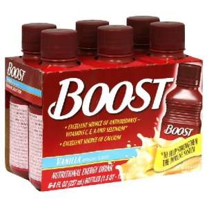  Boost Nutritional Energy Drink, Vanilla, 6 ct. Health 