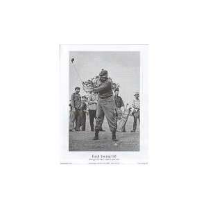  Castro Teeing Off Poster Print