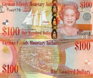 CAYMAN ISLANDS 100 DOLLARS 2010 (2011) P NEW UNC  