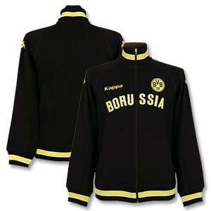  09 10 Borussia Dortmund Sweat Jacket   Black Sports 