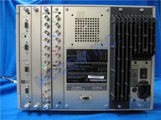 Sony BVM 14F1U 14 Broadcast Monitor w/ BKM 20D, Remote  