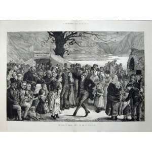  1879 Ireland Music Dancing Home Rule Tavern Mountains 