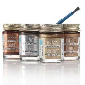  Martha Stewart Paints Lustrous Metals Gilding Kit Arts 