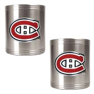  Montreal Canadiens 2pc Stainless Steel Can Holder Set 
