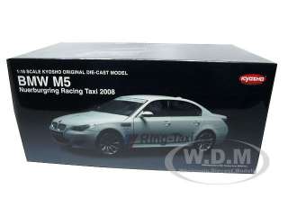   BMW M5 E60 Nurburgring Racing Taxi 2008 die cast model car by Kyosho