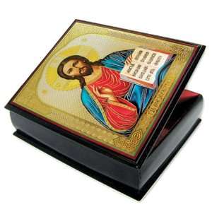  Christ the Teacher Jesus Icon Rosary Box Case Icon Russian 