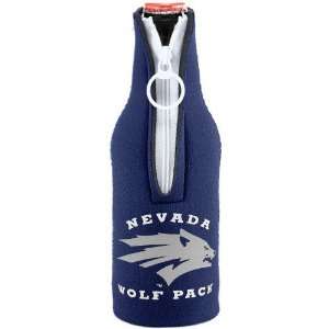  Nevada Wolf Pack Navy Blue 12oz. Bottle Coolie: Sports 