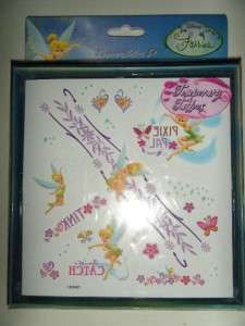 Disney Fairies Tinker Bell Temporary Tattoos Set of 20 Decals Great 