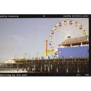 SANTA MONICA MORNING BY THE PIER POSTCARD POST CARD 01780  from 