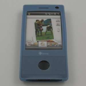   : Blue Silicone Skin Case for HTC Touch Diamond GSM: Everything Else
