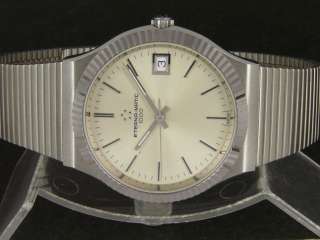 VERY GOOD Condition Eterna matic 1000 Oyster auto wind SS bracelet 
