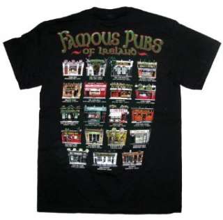    Famous Pubs T shirt Famous Breweries Beer Taverns Clothing