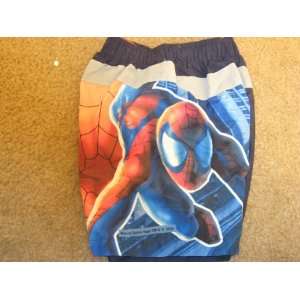  Spiderman Swim Trunks Boys Size 4 