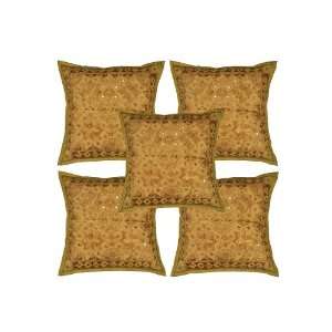 Indian Cushion Cover Home Furnishing Cotton Cushion Covers With Silk 
