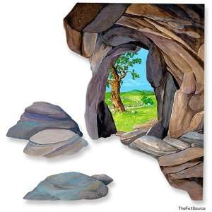  Cave Scene Flannelboard Overlay   Large Toys & Games