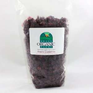 Braga Organic Farms Organic Cranberries 2 lb. bag  Grocery 