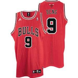  Luol Deng Jersey: adidas Red Swingman #9 Chicago Bulls 