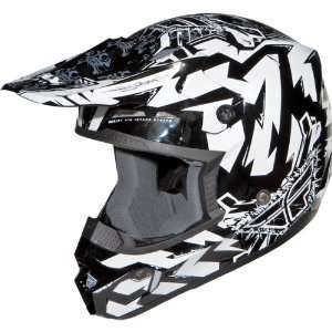  Fly Racing Kinetic Electric Youth MotoX Motorcycle Helmet 