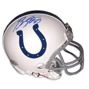  Mounted Memories Brandon Stokley Autographed Colts Mini 