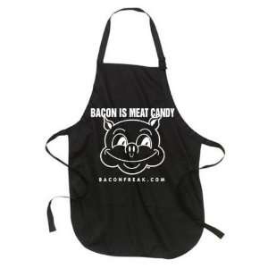 Bacon Is Meat Candy (Original Pig) Apron:  Grocery 