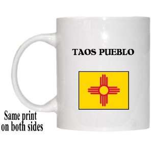  US State Flag   TAOS PUEBLO, New Mexico (NM) Mug 