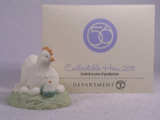 Snowbabies Dept 56 Annual Animal LE 2011 Hen NIB  