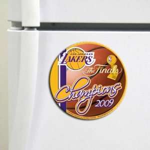  Los Angeles Lakers 2009 NBA Champions Gold Purple Round 