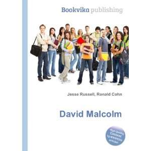 David Malcolm: Ronald Cohn Jesse Russell:  Books