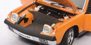 18 VW Porsche 914/6 Targa Blut Orange Autoart Diecast Model 
