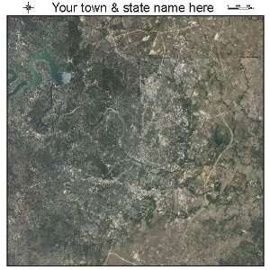  Aerial Photography Map of Austin, Texas 2008 TX 