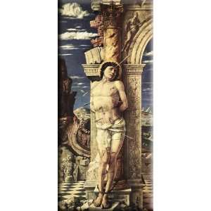   Sebastian 7x16 Streched Canvas Art by Mantegna, Andrea
