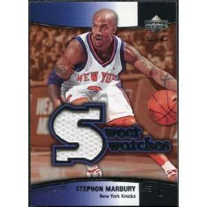   Deck Sweet Shot Swatches #SM Stephon Marbury: Sports Collectibles