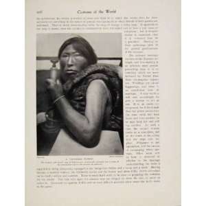  Tattooed Woman Eskimo Old Print Photo C1931 Fine Art